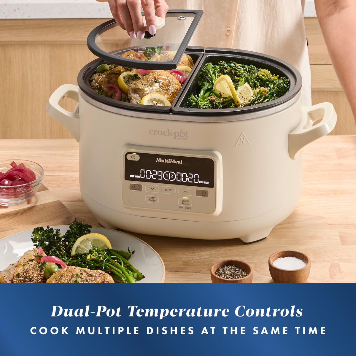 Crock-Pot MultiMeal Programmable Slow Cooker with Bake Function