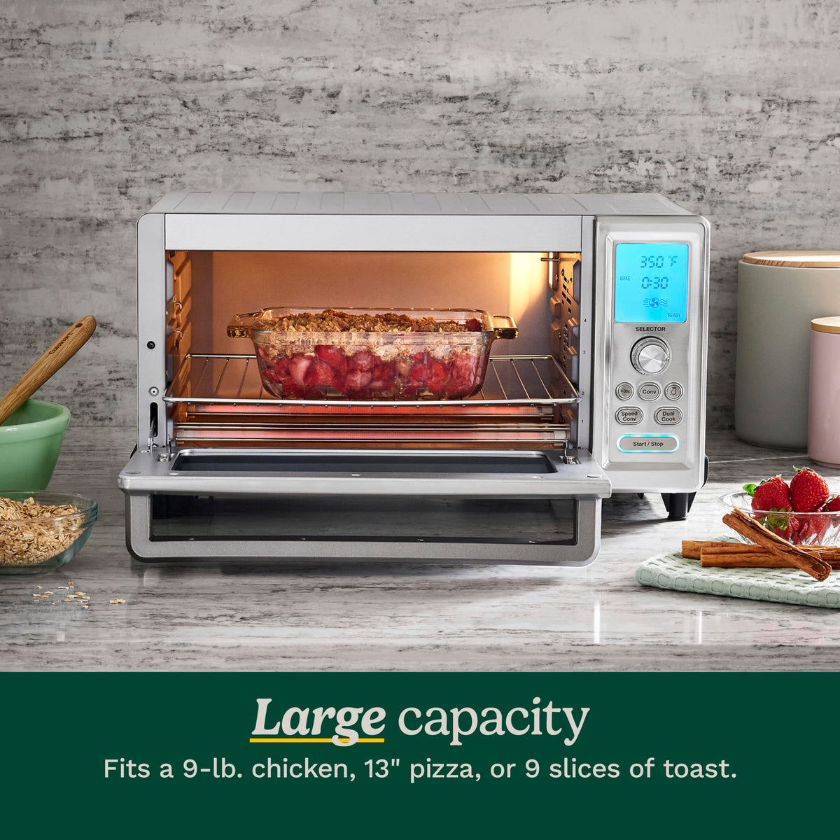 Cuisinart Chef’s Convection Toaster Oven, Stainless Steel