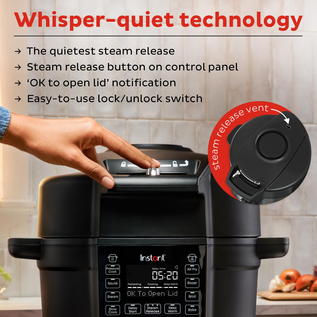 Instant Pot Duo Crisp WiFi 13-in-1 Air Fryer & Pressure Cooker