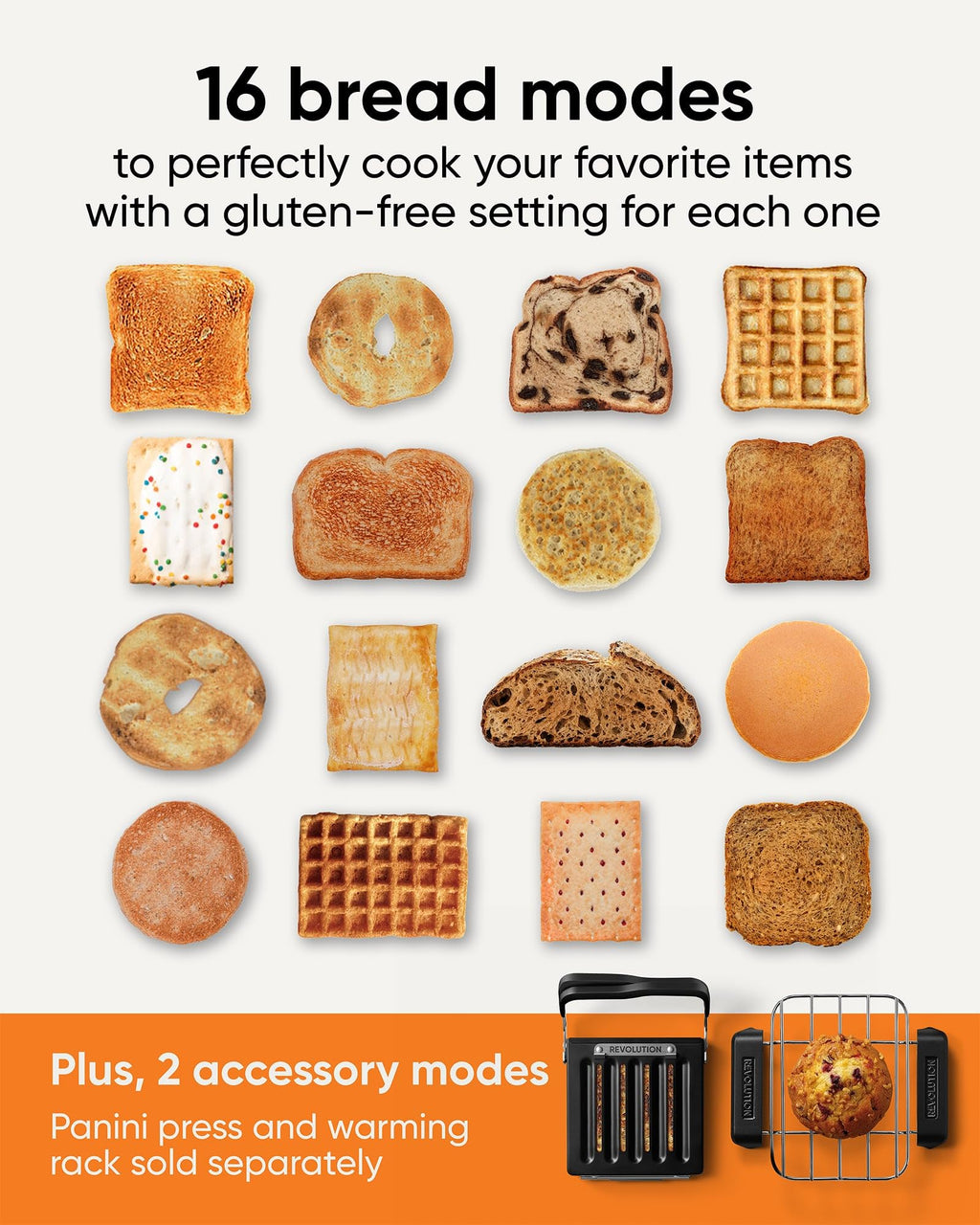Revolution R270 Touchscreen Toaster with InstaGLO Technology
