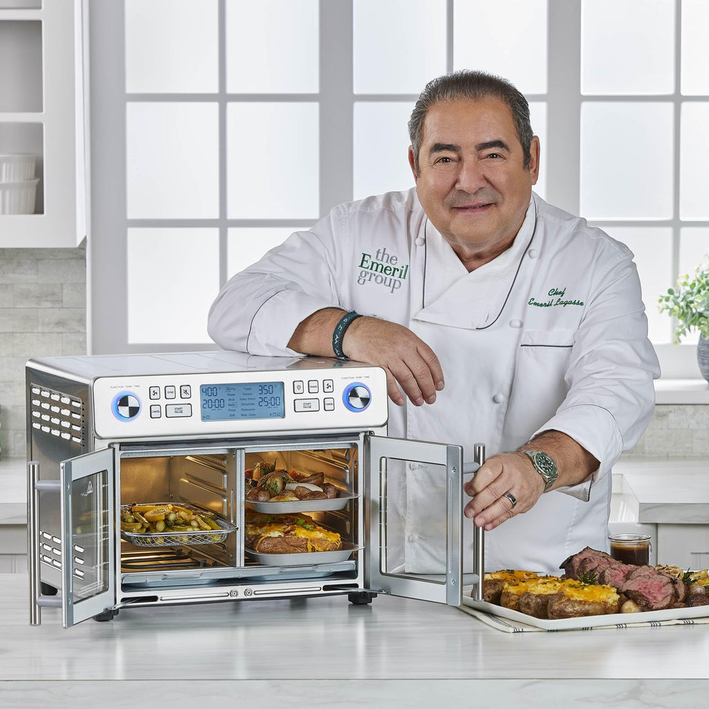 Emeril Lagasse Dual Zone 360 Air Fryer Oven with French Doors