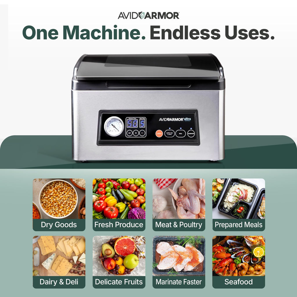 Avid Armor Professional Chamber Vacuum Sealer Machine