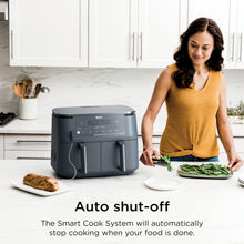 Ninja Dual-Zone Air Fryer with Smart Finish Technology