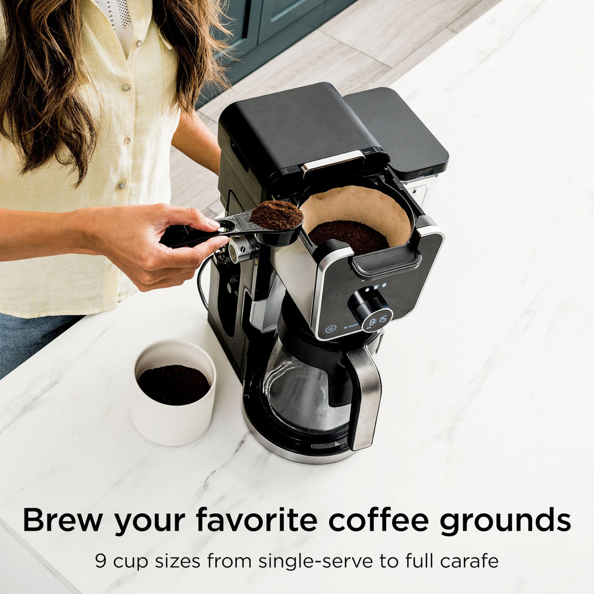 Ninja DualBrew Pro Specialty Coffee Maker with Frother
