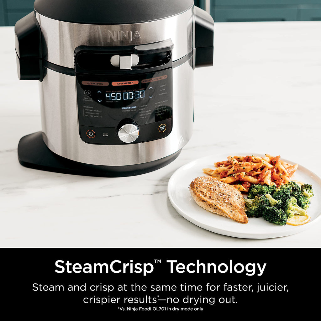 Ninja Foodi OL701 SmartLid 14-in-1 Pressure Cooker & Air Fryer