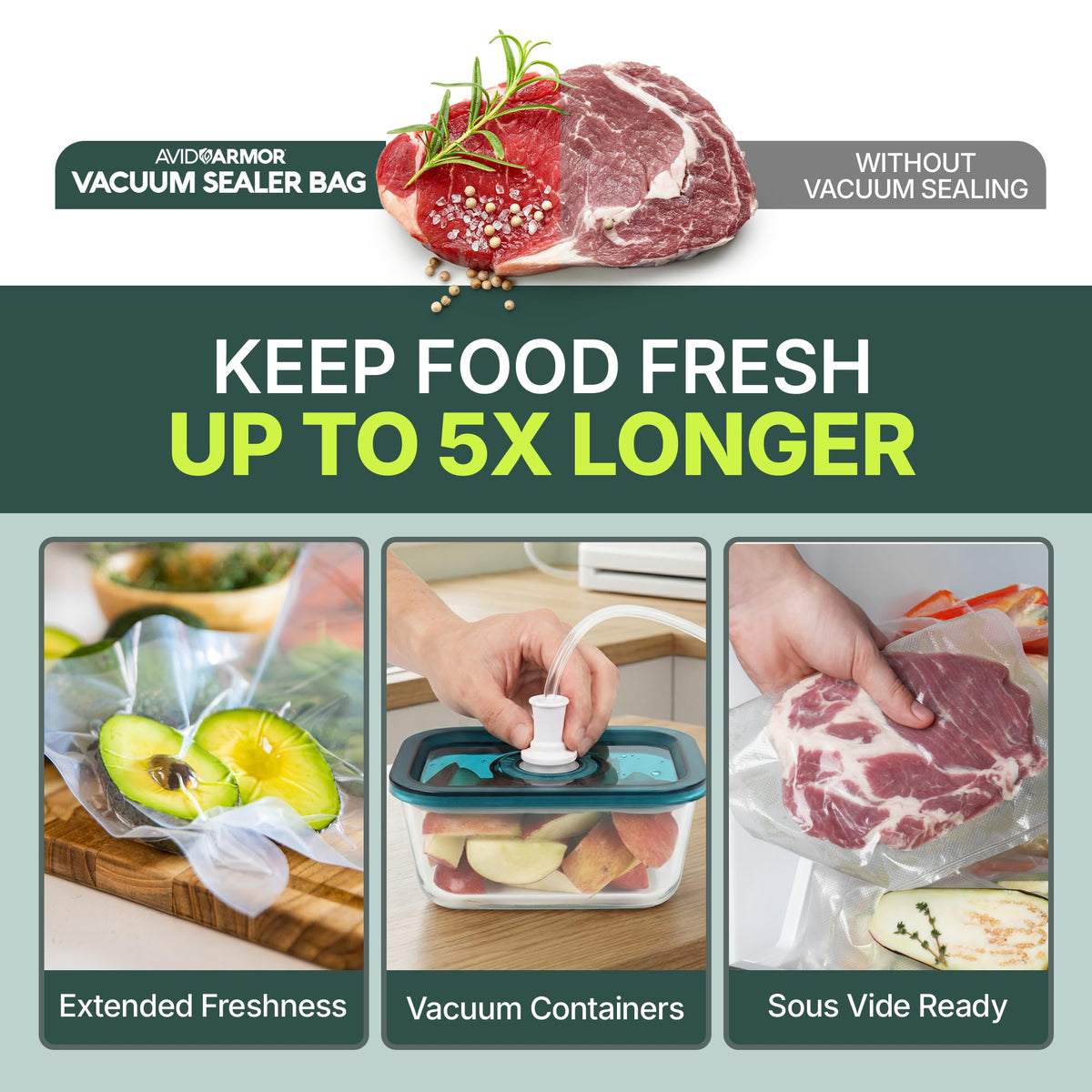 Avid Armor Professional Chamber Vacuum Sealer Machine