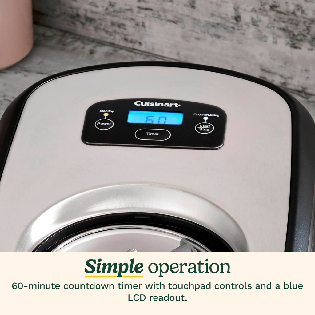 Cuisinart Automatic Ice Cream Maker with No Pre-Freezing