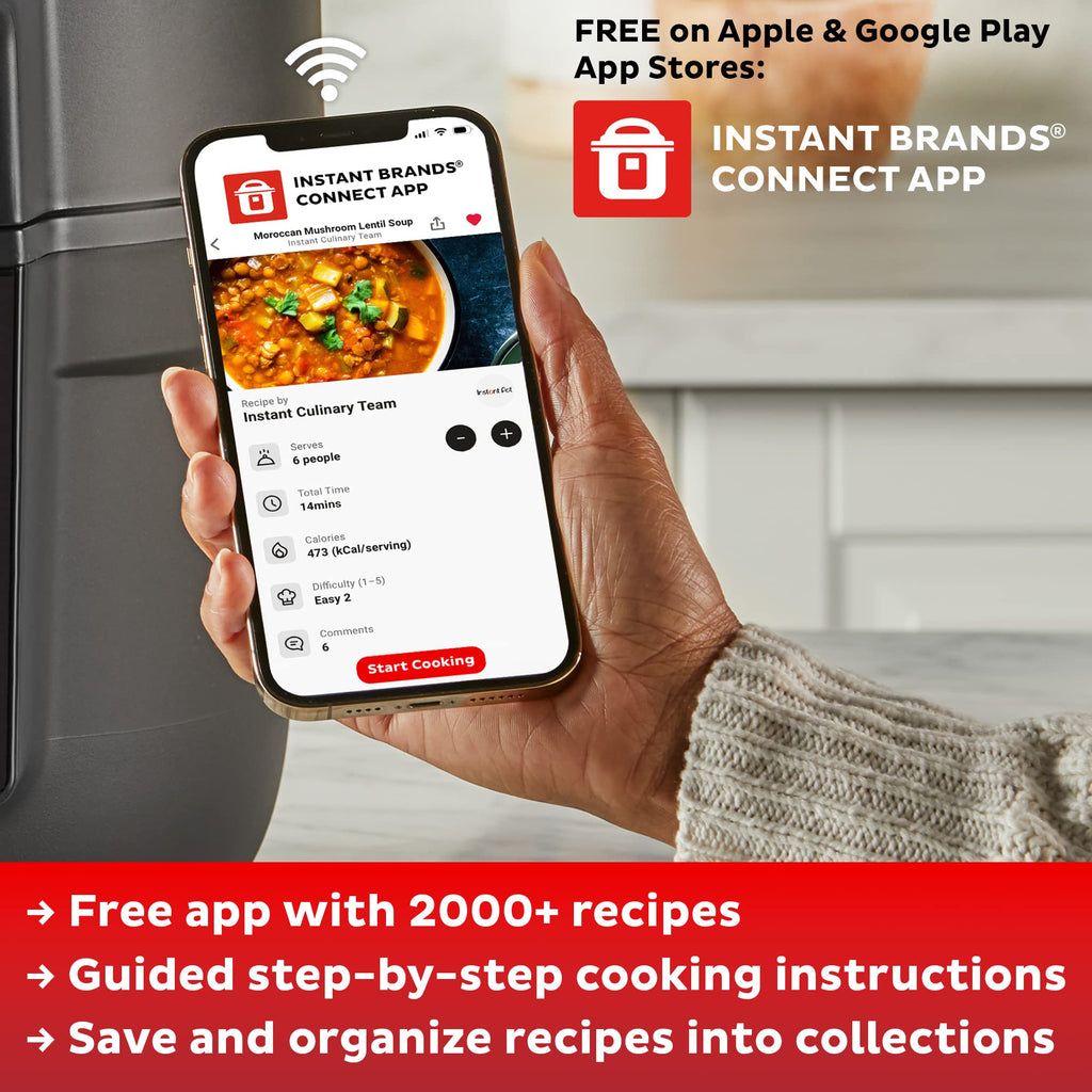 Instant Pot Pro Plus Wi-Fi 10-in-1 Smart Pressure Cooker