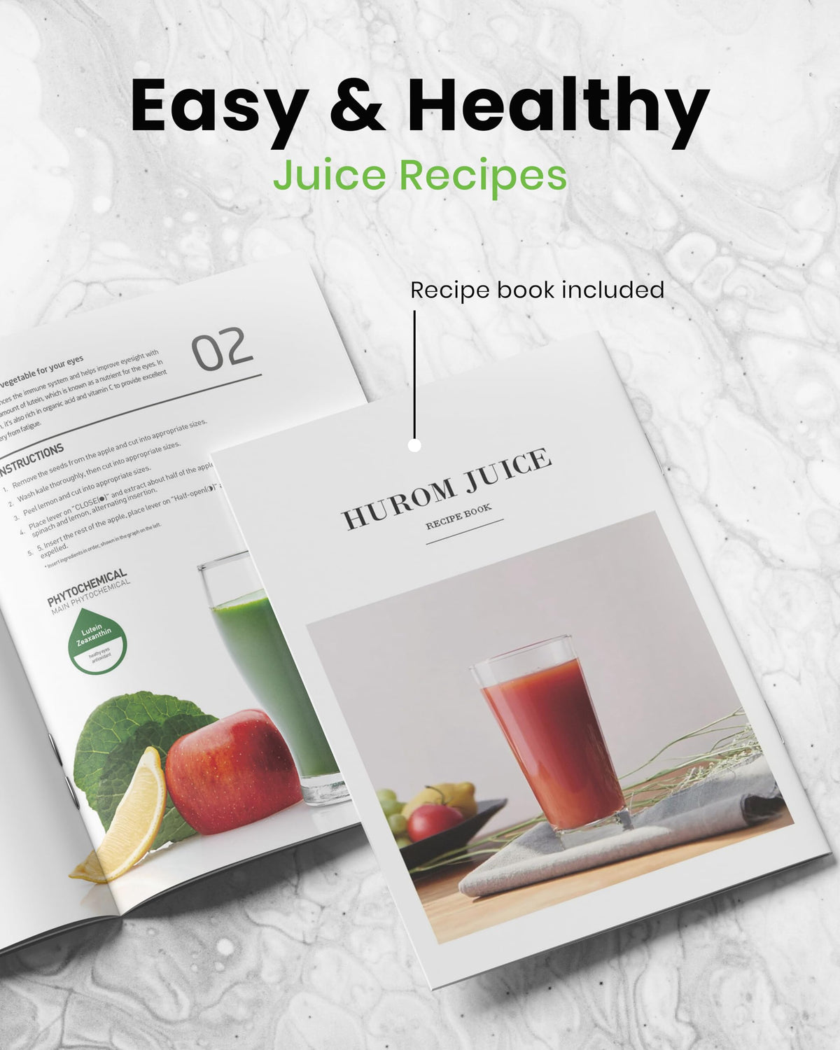 HUROM H400 Easy Clean Cold Press Juicer with Cutting Bowl