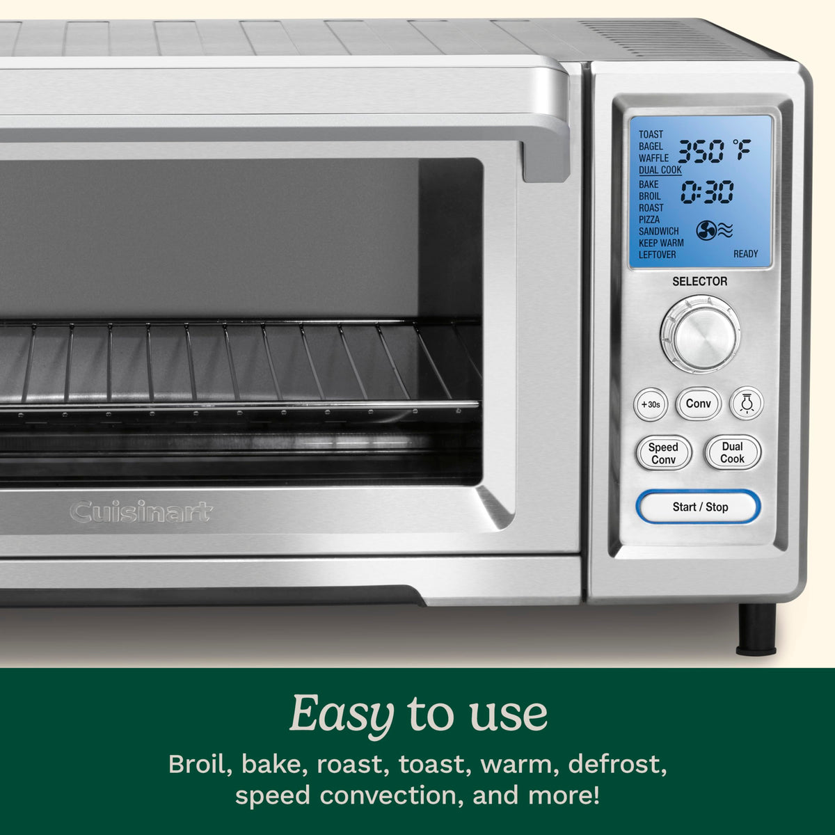 Cuisinart Chef’s Convection Toaster Oven, Stainless Steel