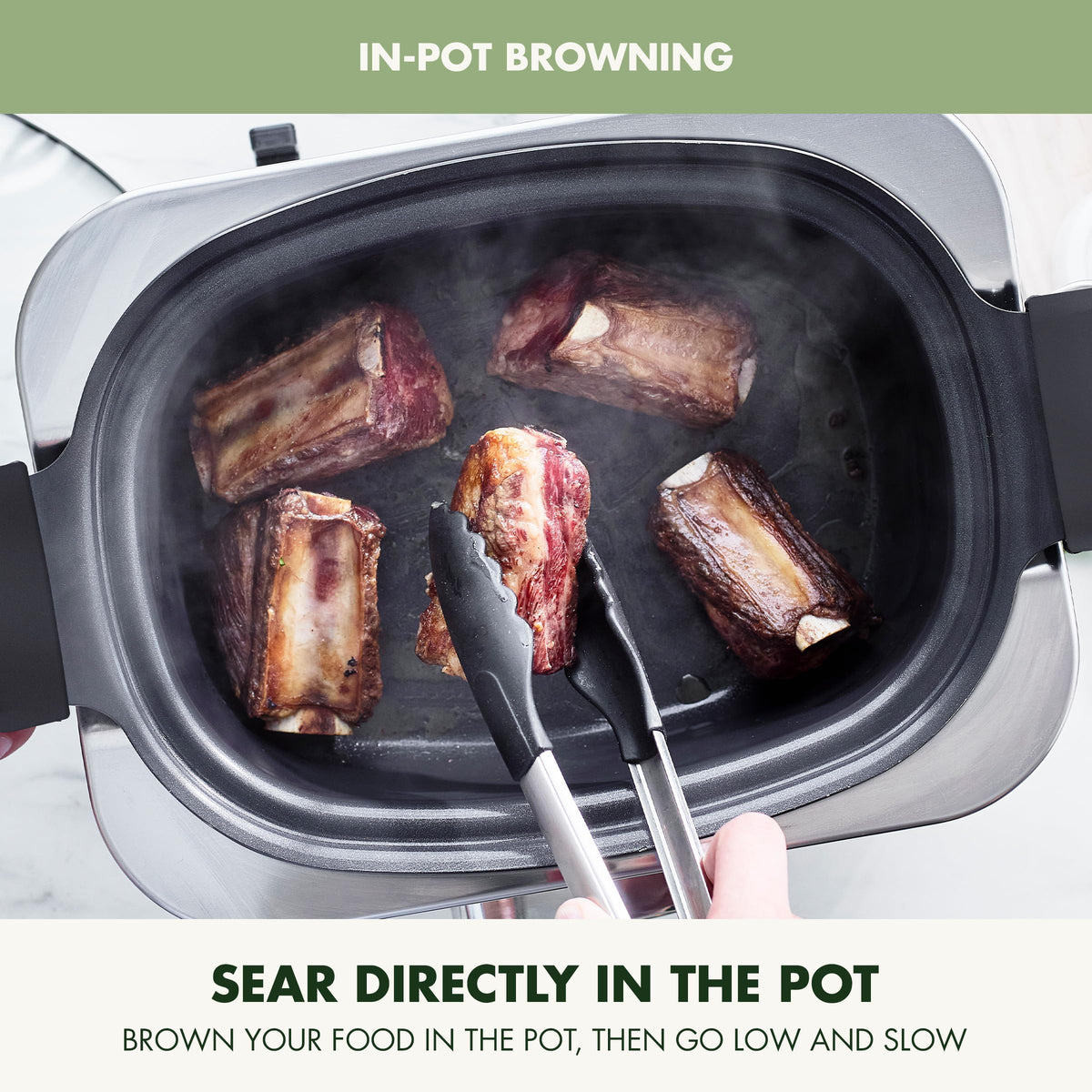 GreenPan Elite 8-in-1 6QT Programmable Slow Cooker