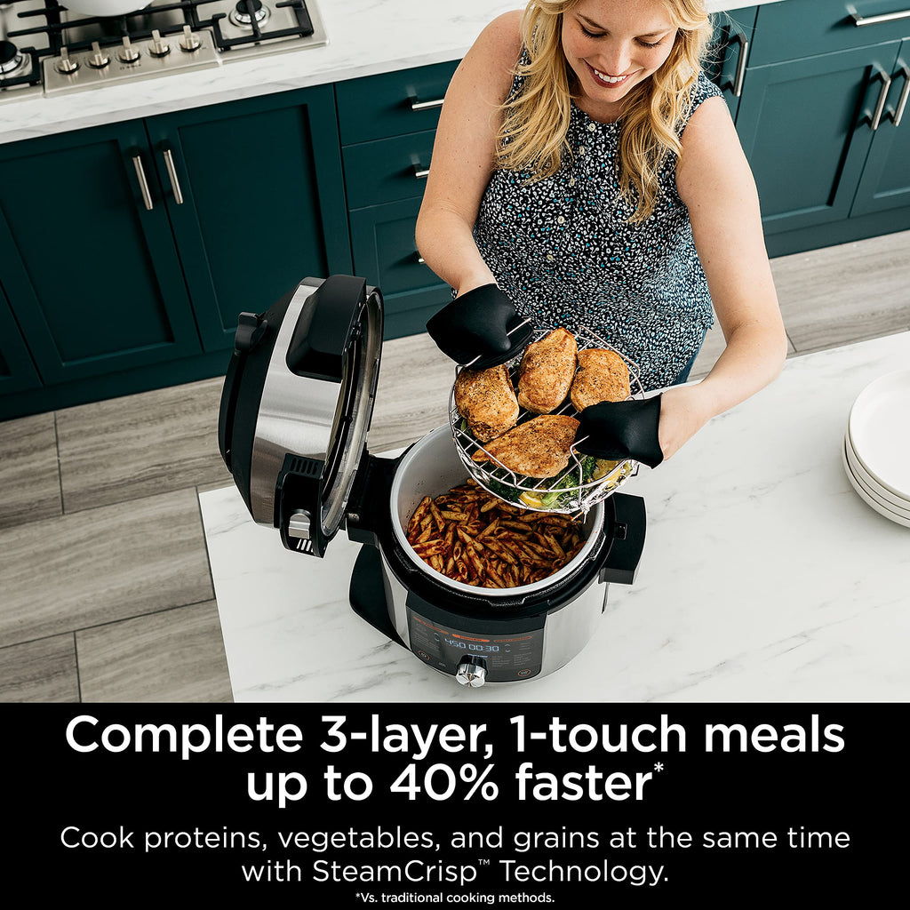 Ninja Foodi OL701 SmartLid 14-in-1 Pressure Cooker & Air Fryer
